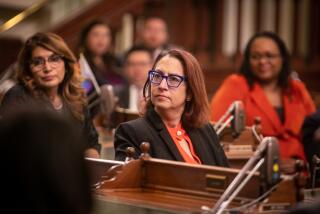 Sacramento, CA - March 20: California Assemblymember Laura Friedman along with fellow lawmakers honor women in California making an impact during Women's History Month on Monday, March 20, 2023 in Sacramento, CA. (Jason Armond / Los Angeles Times)