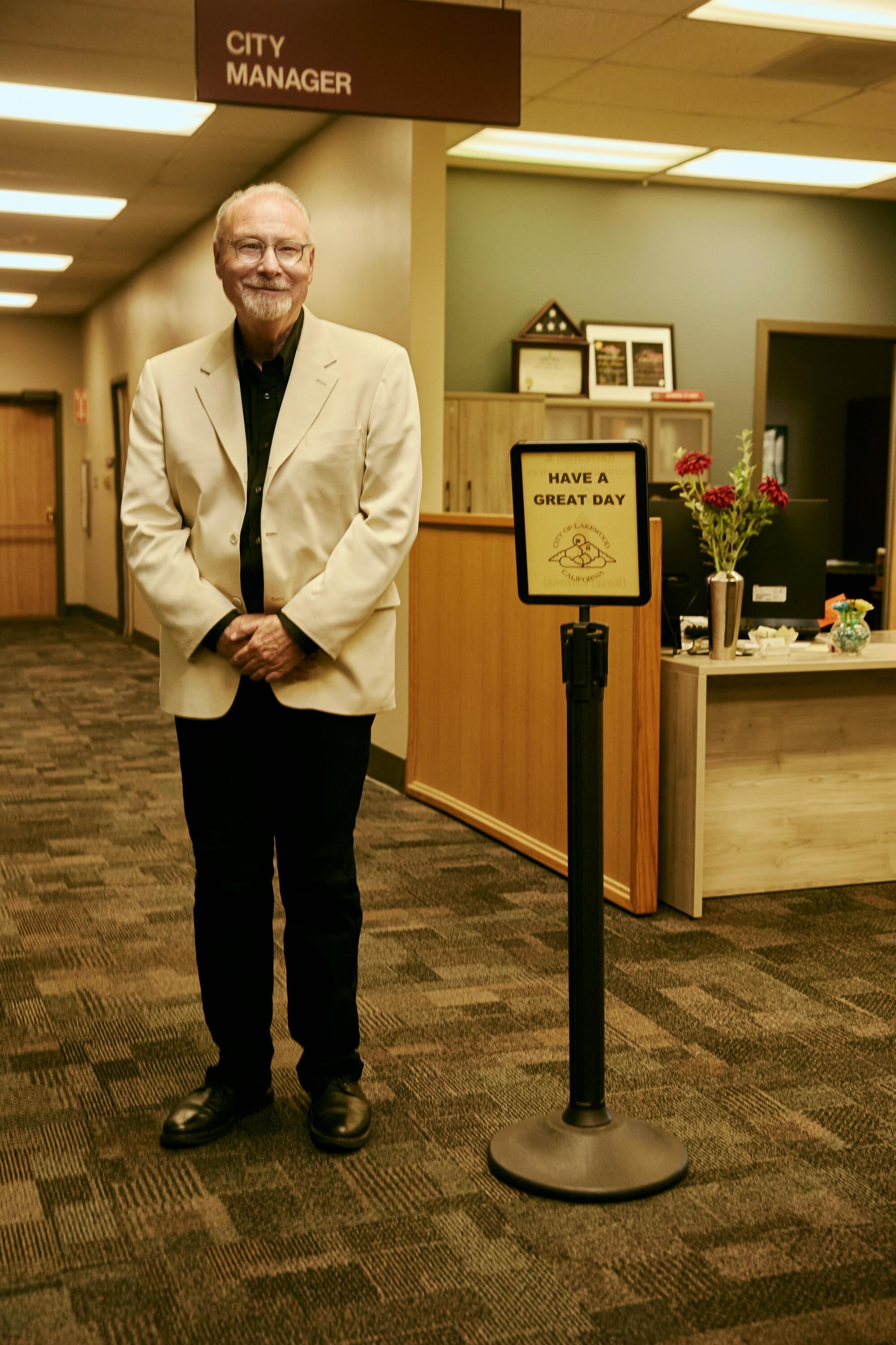 D.J. wears vintage Macy’s silk sports coat, Izod shirt, Levi's 506 jeans and Ecco shoes.