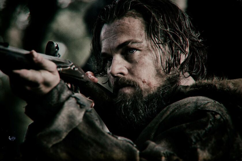 Leonardo DiCaprio in "The Revenant."