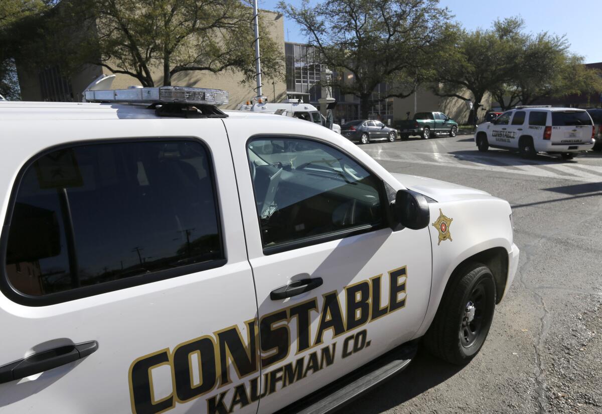 Law enforcement officials remained on high alert in Kaufman County and the rest of Texas in the wake of the killing of two prosecutors.