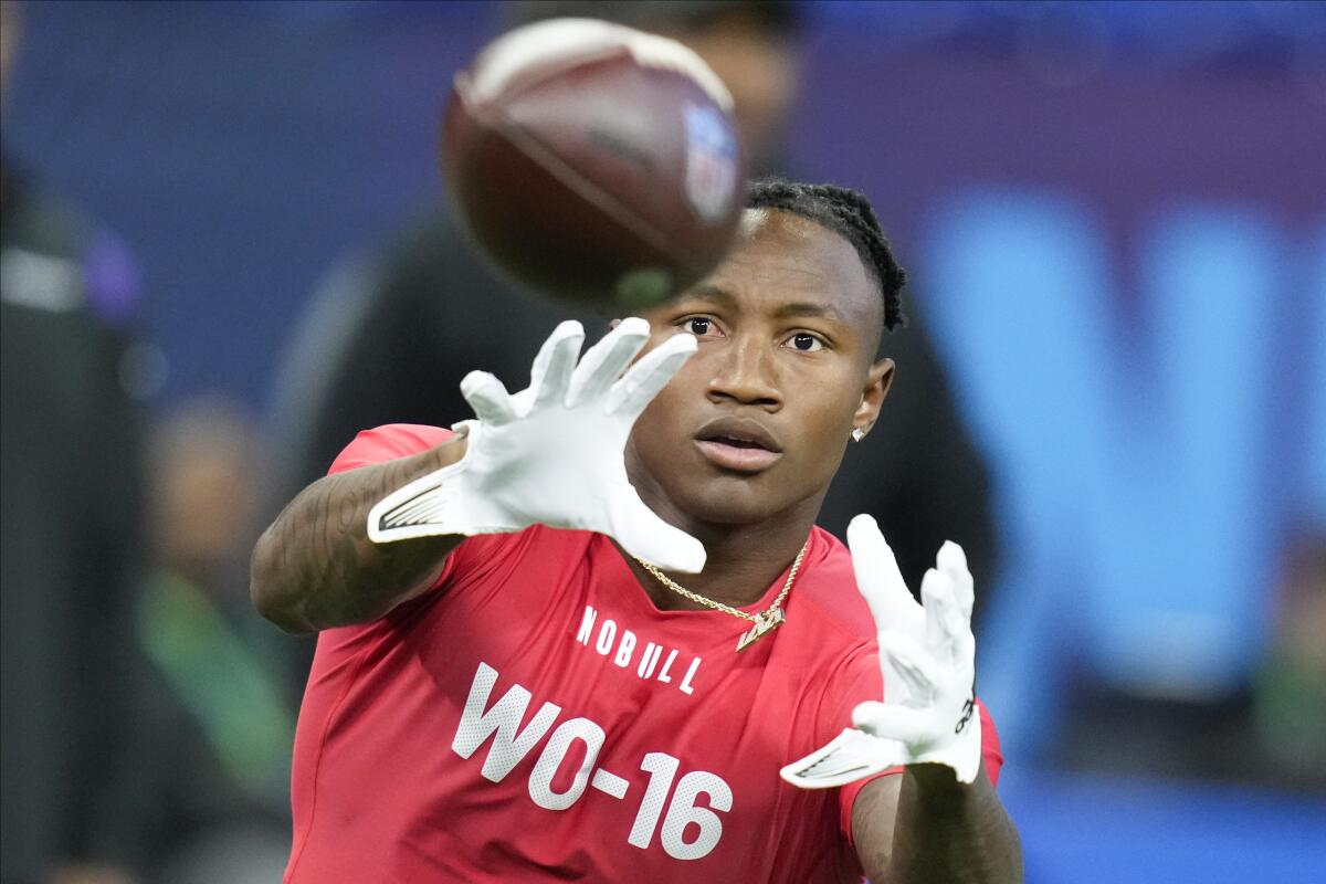 NFL combine catching up to evolving state of receivers - The San Diego  Union-Tribune