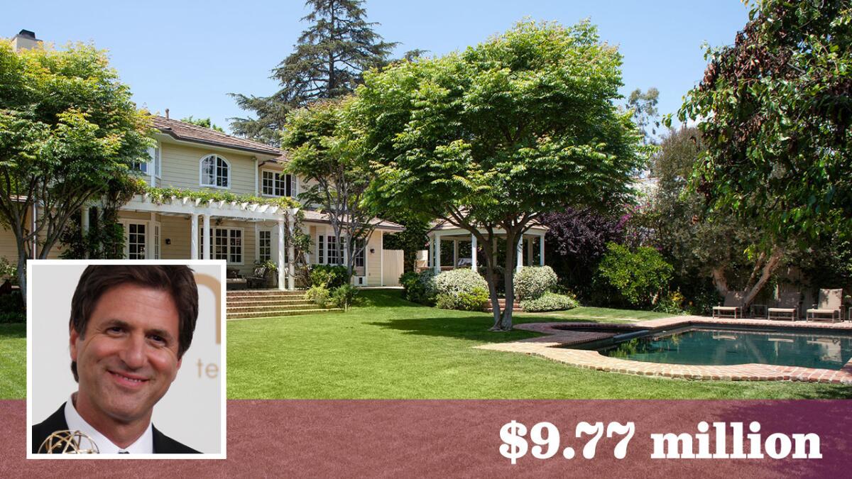 Steven Levitan, creator and producer of such TV shows as "Just Shoot Me!" and "Modern Family," has sold his home in Brentwood for $9.77 million.