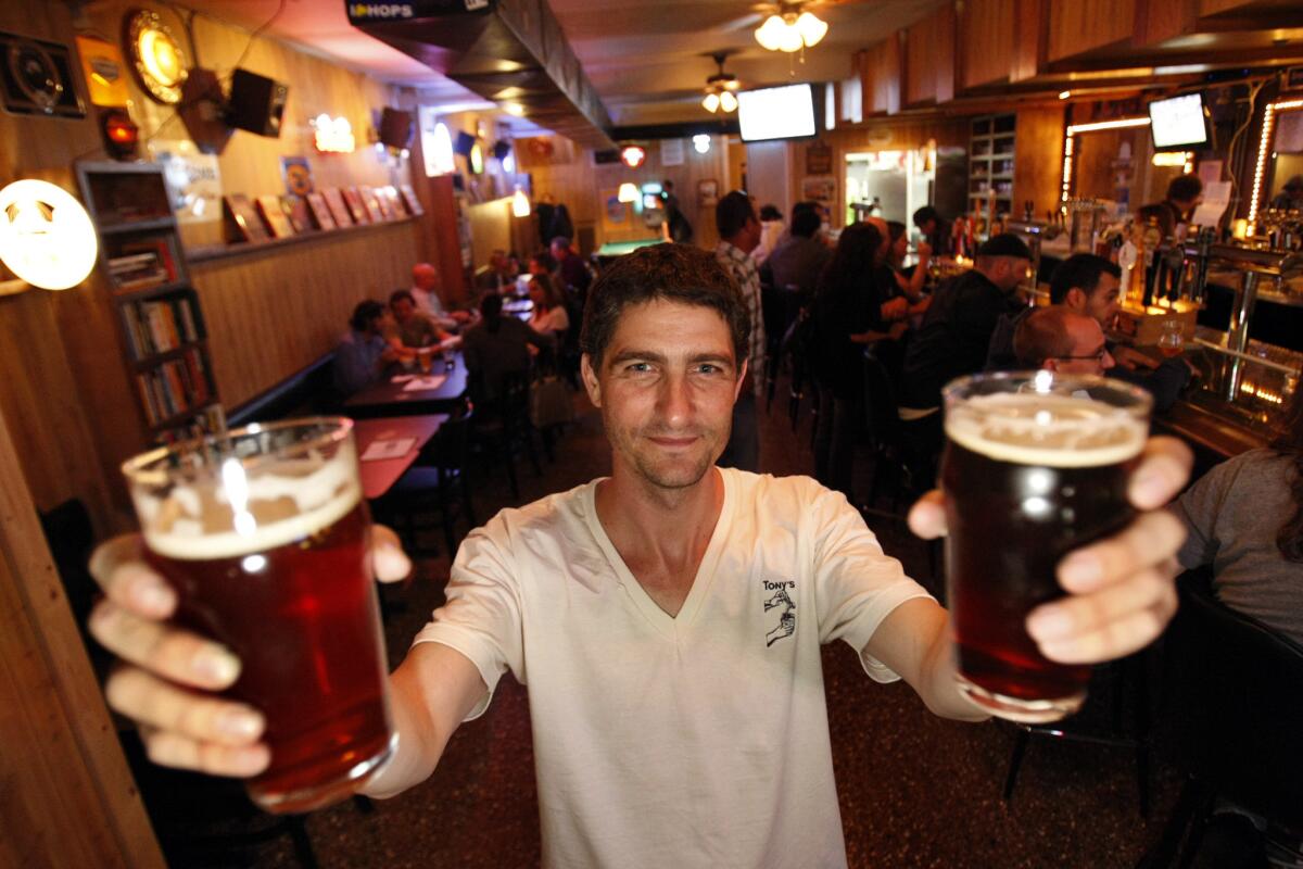 Tony Yanow, owner of Tony's Darts Away in Burbank.