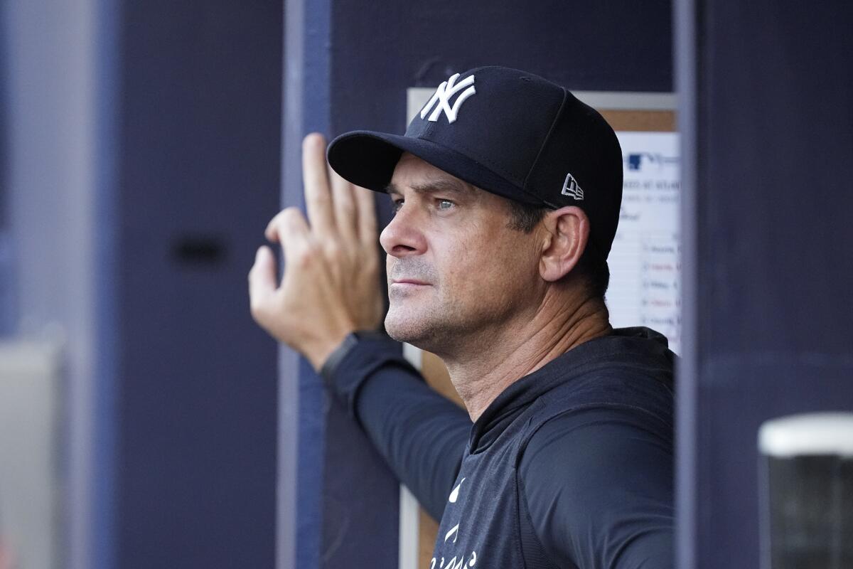 The Yankees may be running it back with Aaron Boone and Brian