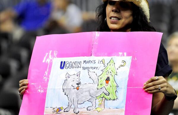 "UConn Marks Its Territory!"