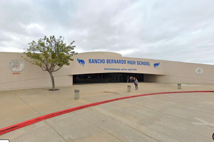 San Diego, CA-Police first took a San Diego high schooler from Rancho Bernardo High School into custody after fellow students reported the teen made threats to shoot up their school. (Google Maps)