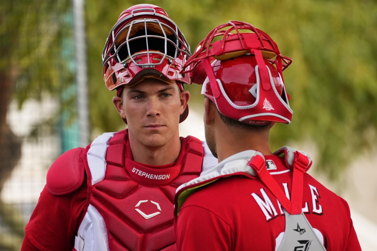 Reds will give Stephenson time off from rigors of catching - The