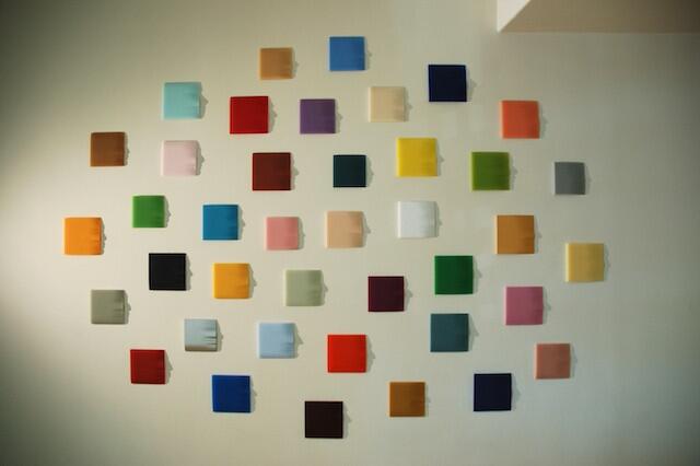 "Fragments," by Kumi Yamashita, in the New Mexico Museum of Art in Santa Fe. Photo taken 2010.