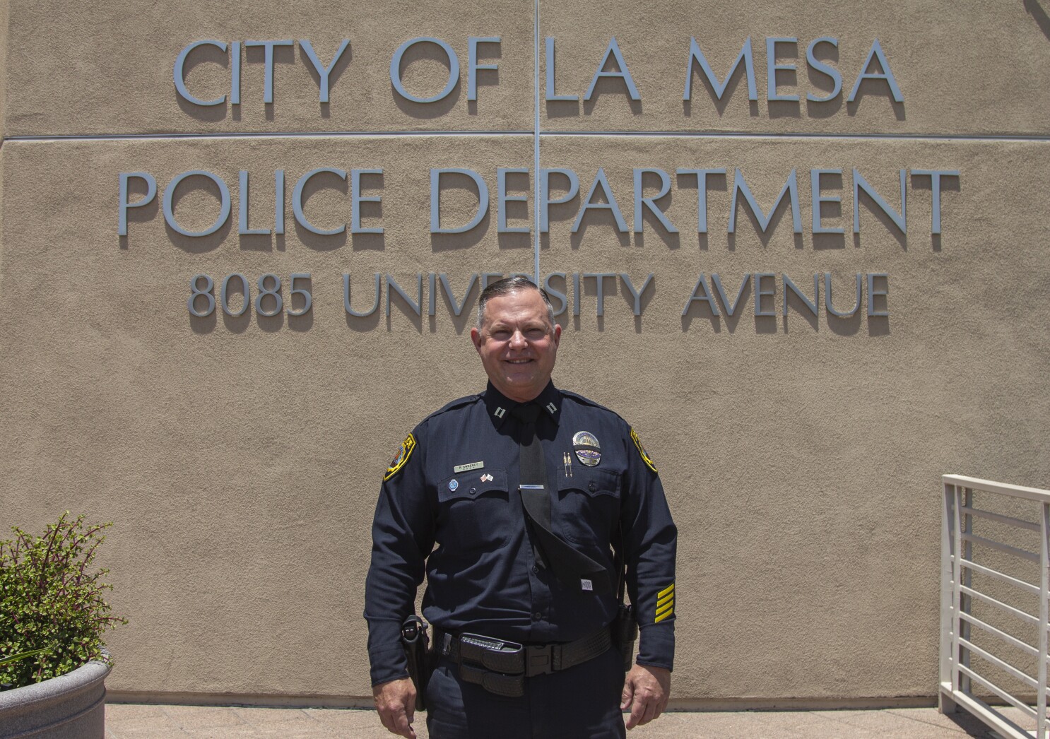 La Mesas New Police Chief Didnt Let Tough Childhood Drag Him Down - The San Diego Union-tribune