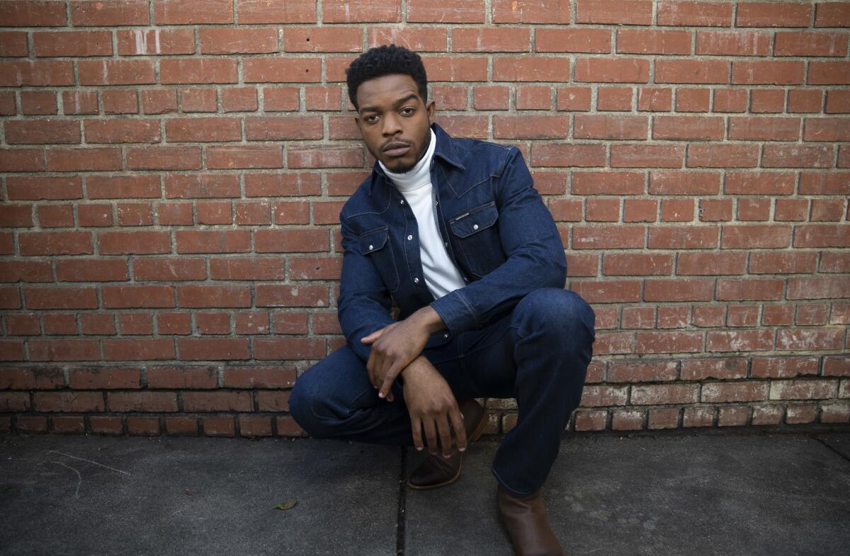Stephan James, who stars in "If Beale Street Could Talk" and "Homecoming," in October.