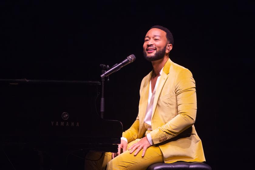 John Legend performs at Royal Albert Hall on April 05, 2023 in London, England. 