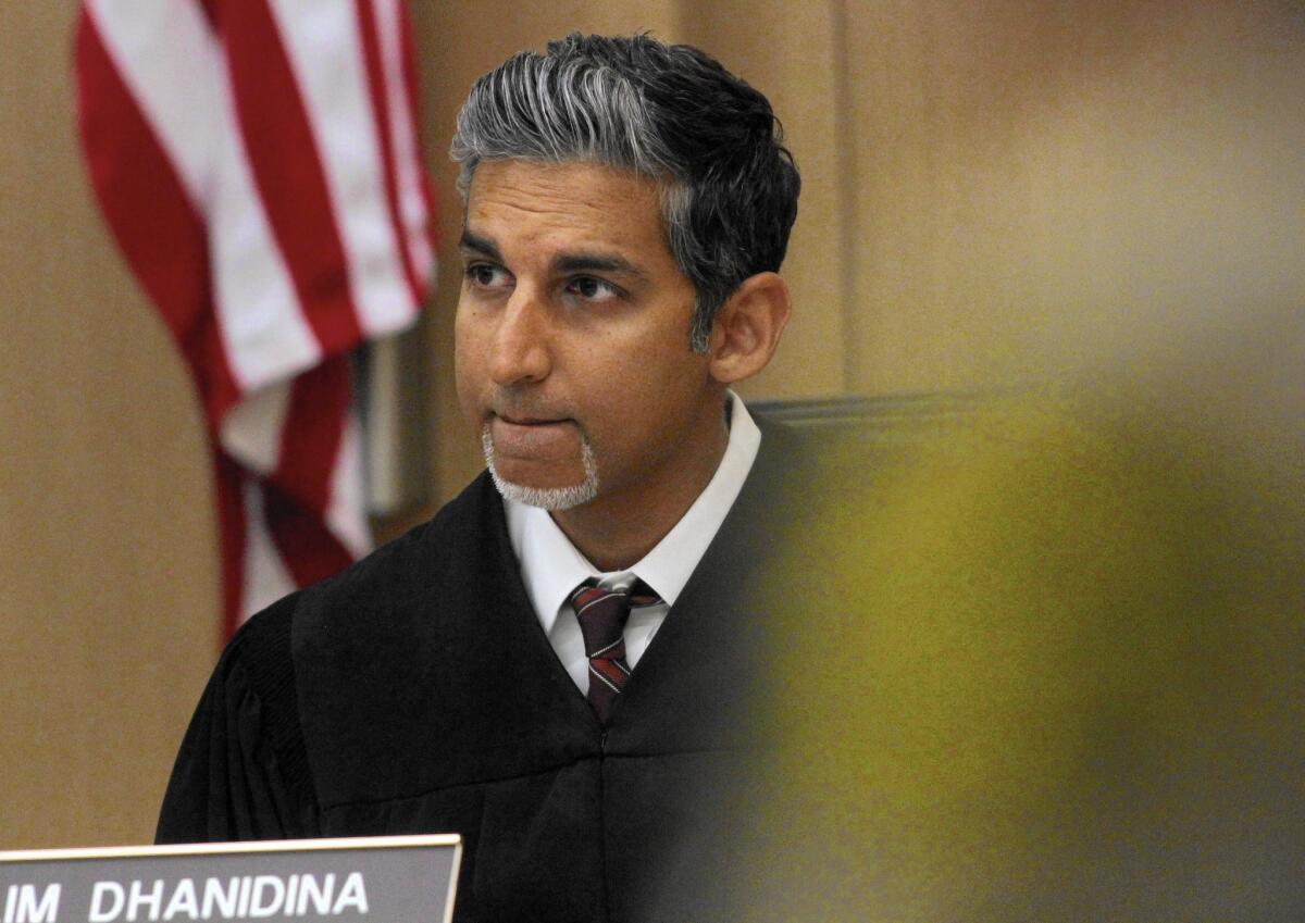 “There’s a lot of people who think Muslims shouldn’t be judges,” L.A. County Superior Court Judge Halim Dhanidina says. “No one who has ever been in my courtroom.”