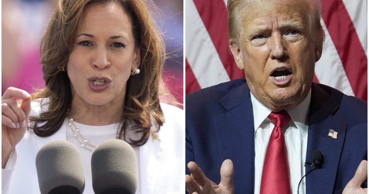 Opinion: For voters, what Harris or Trump say may matter less than how they say it