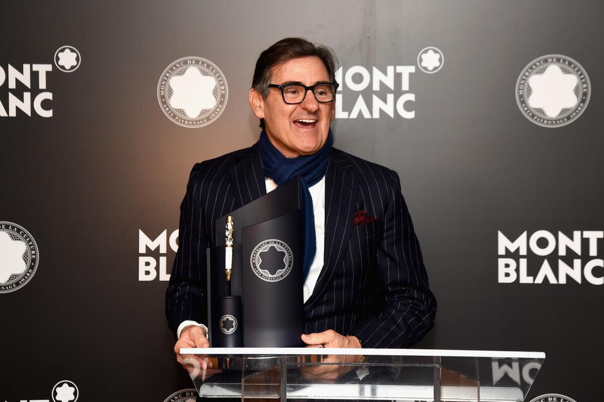 The Senate Finance Committee is looking at the tax-exempt status of a number of private art museums, including that of mogul Peter M. Brant, above, photographed at the Montblanc De La Culture Arts Patronage Award in New York City this month.