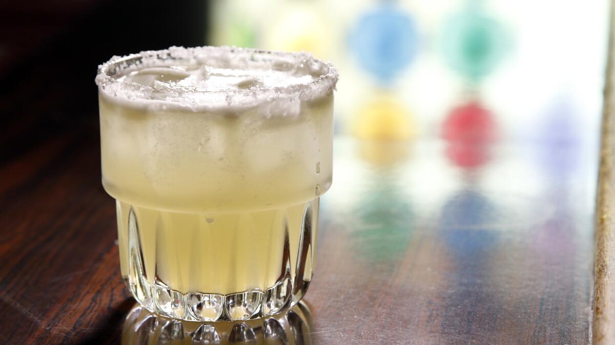 El Coyote Cafe is known for its margaritas. The house margarita is made in 20-gallon batches each day.