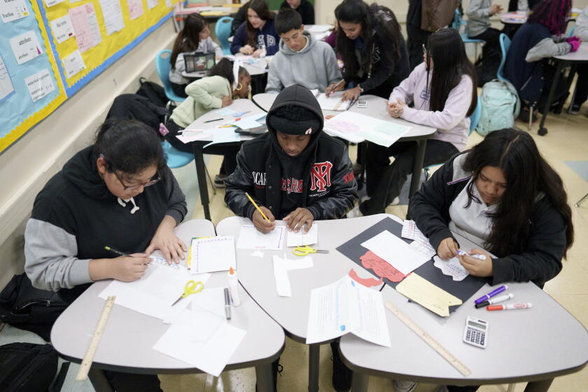 Bad Math Classrooms Math crisis began a decade ago and has only worsened, report says - Los ...