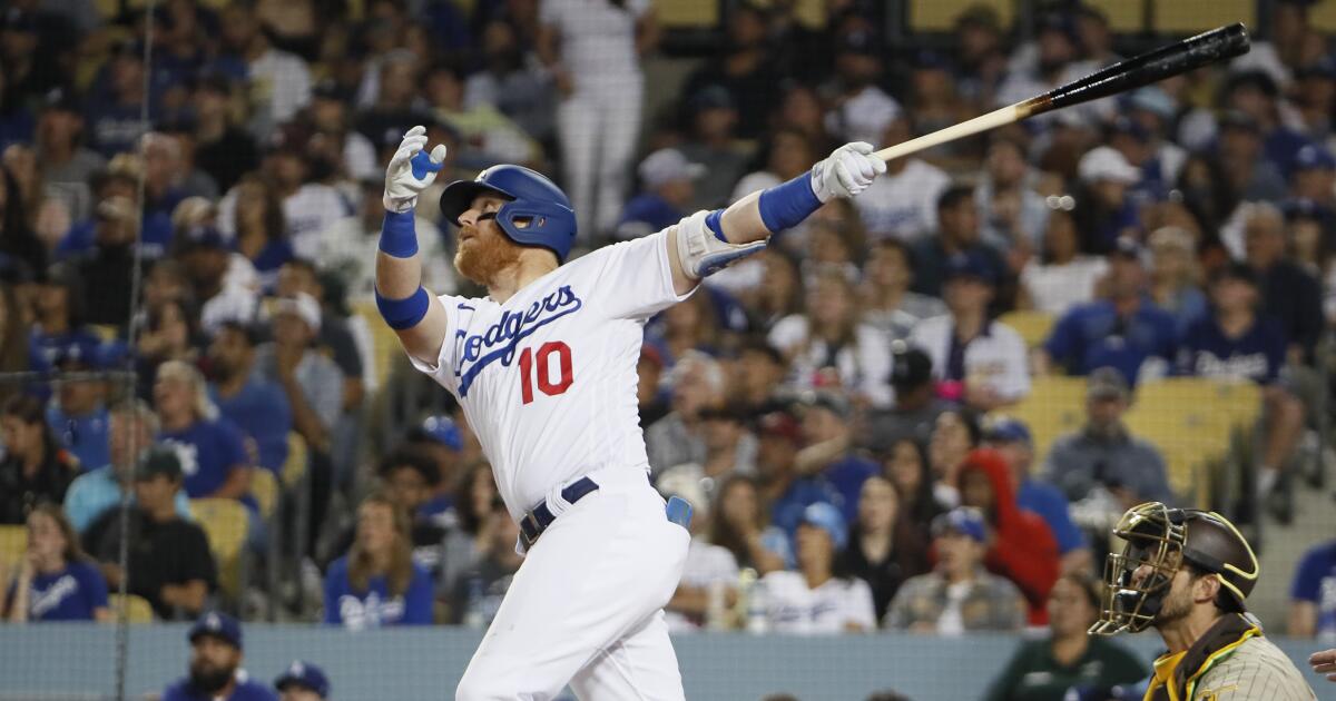 Dodgers rout Padres behind Justin Turner's two home runs - Los Angeles Times