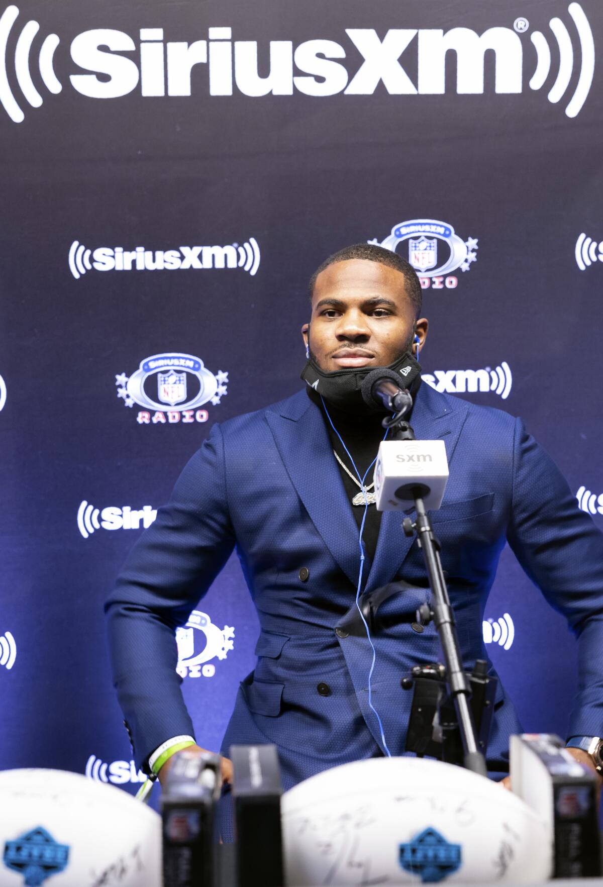 IMAGE DISTRIBUTED FOR SIRIUSXM - Dallas Cowboys first round pick Micah Parsons 