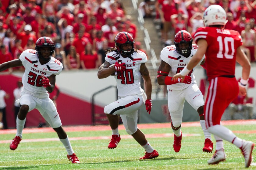 Dakota Allen was named to the All-Big-12 first team his senior season at Texas Tech.