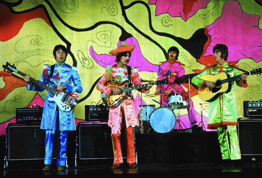 Music Videos On Beatles 1 And 1 Offer Fans A Lot To Chew On Los Angeles Times