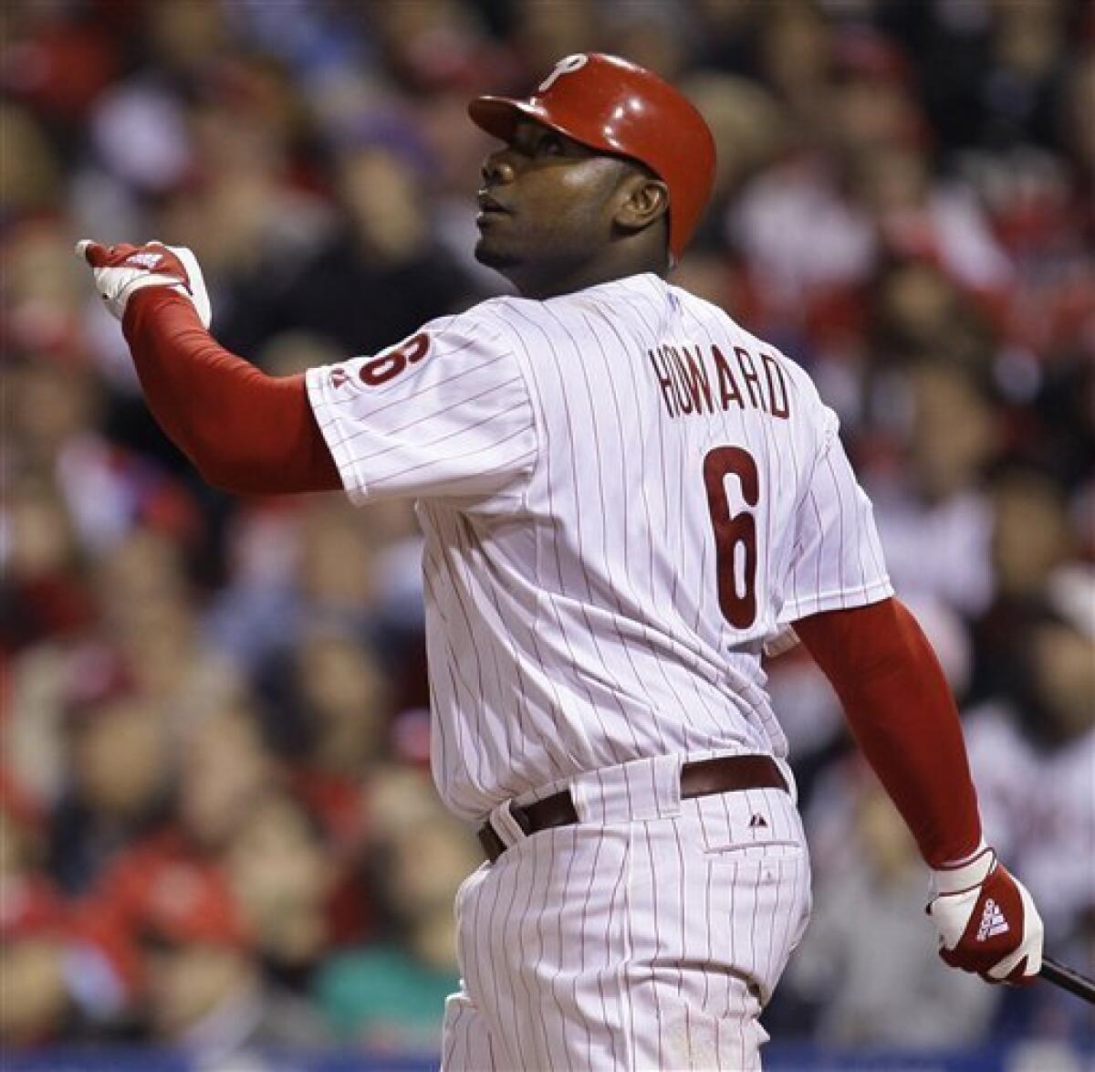 Ryan Howard, Phillies agree on 3-year contract - The San Diego Union-Tribune