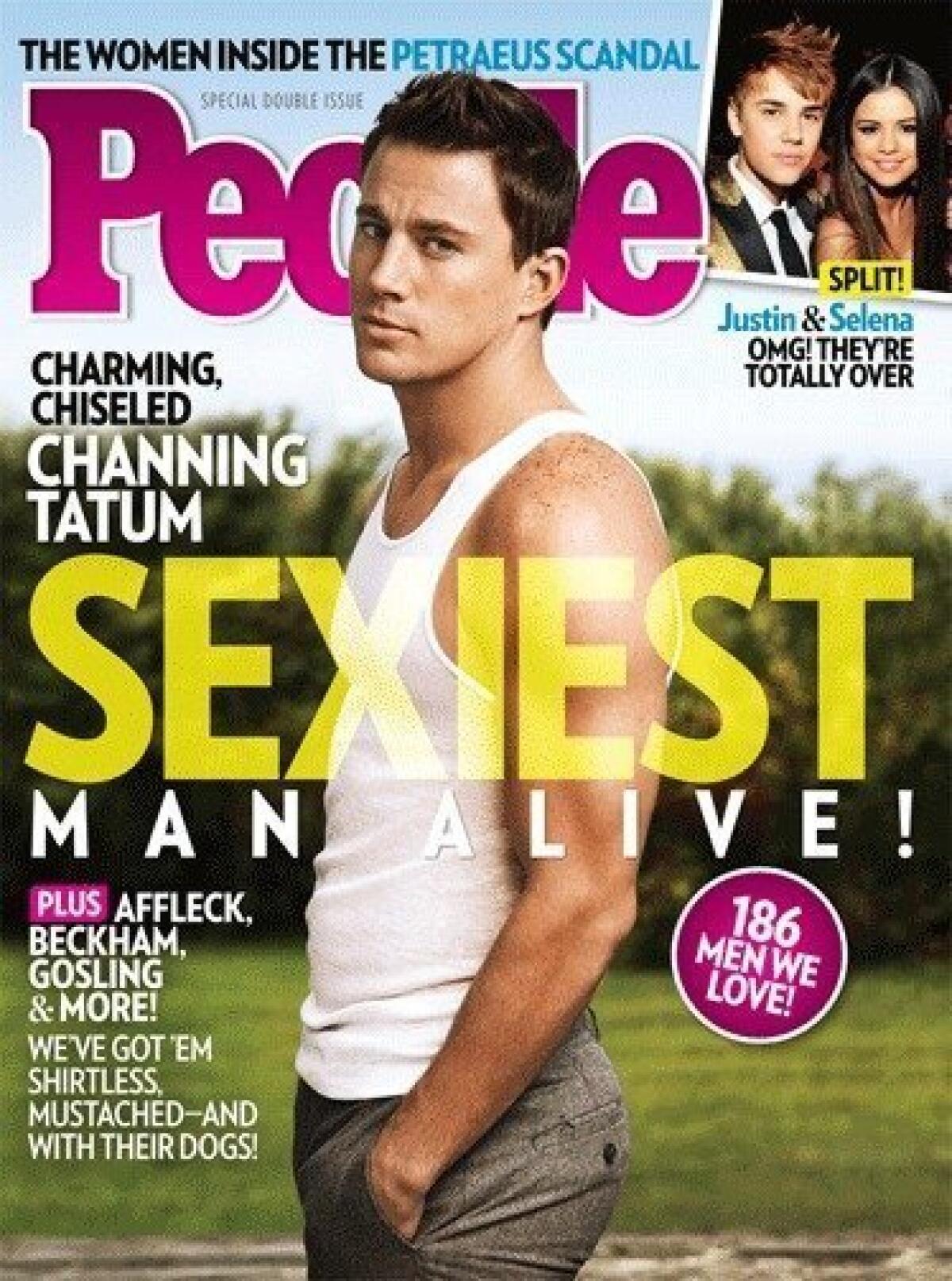 People has chosen Channing Tatum as this year's "Sexiest Man Alive."
