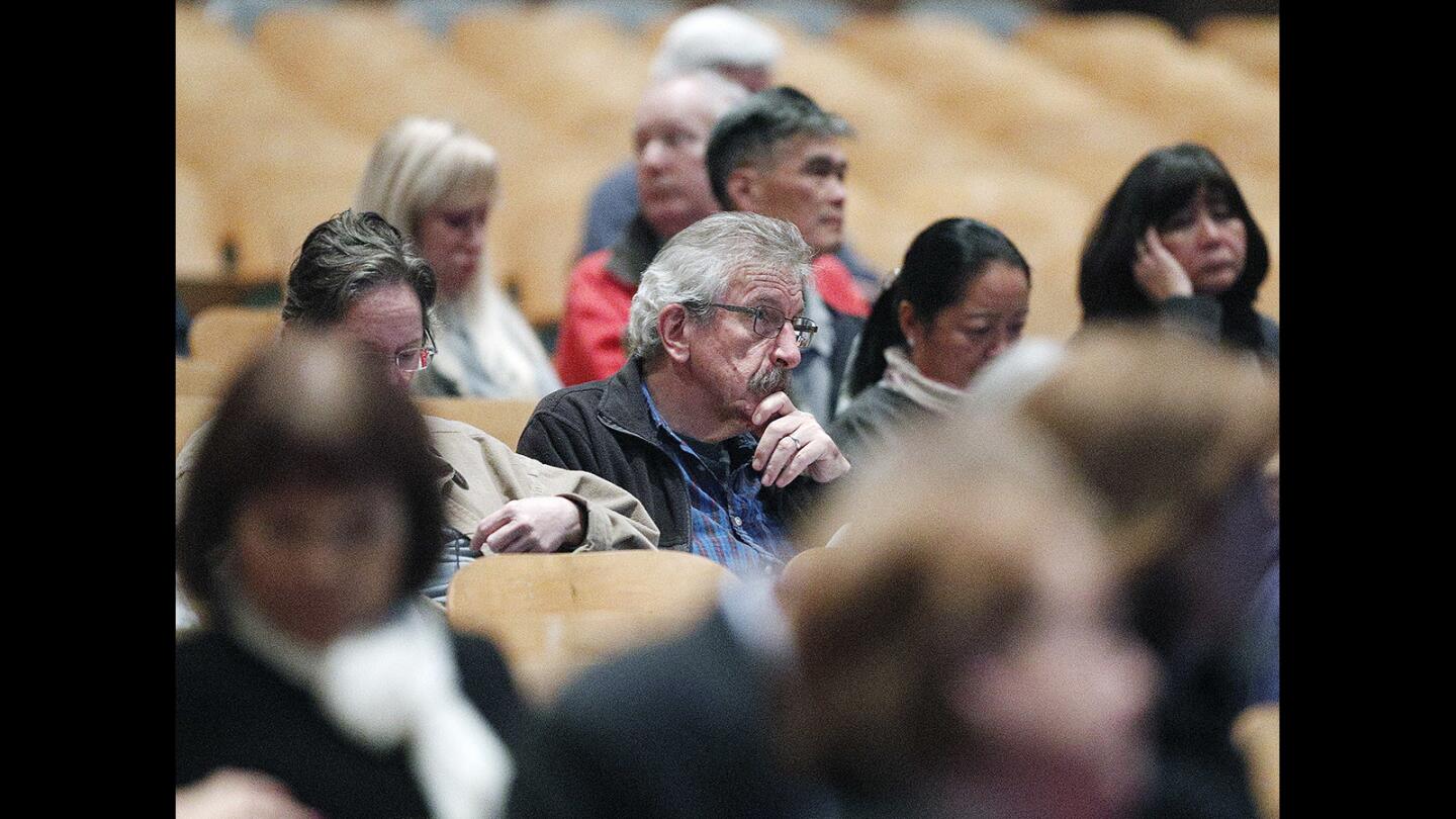 Photo Gallery: Safety forum at Lanterman Auditorium in La Canada