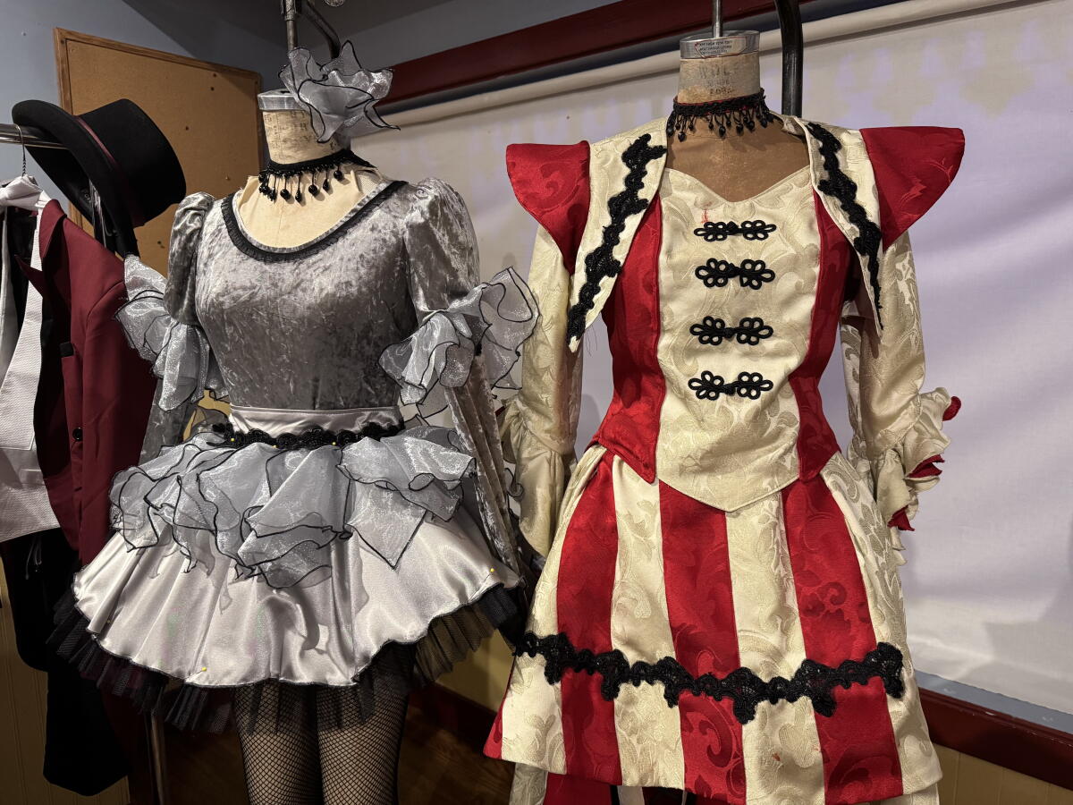 Some of the costumes that will be worn by actors during the upcoming Knott's Scary Farm.