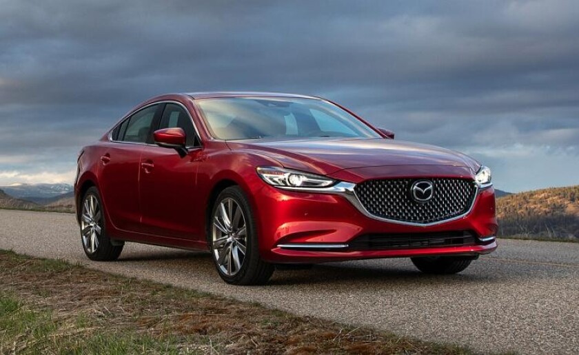 Mazda6 Signature del 2019, un sedán deportivo que inspira al buen manejo -  Los Angeles Times