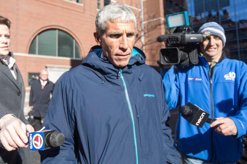 BOSTON, MA - MARCH 12: William "Rick" Singer leaves Boston Federal Court after being charged with racketeering conspiracy, money laundering conspiracy, conspiracy to defraud the United States, and obstruction of justice on March 12, 2019 in Boston, Massachusetts. Singer is among several charged in alleged college admissions scam. (Photo by Scott Eisen/Getty Images) ** OUTS - ELSENT, FPG, CM - OUTS * NM, PH, VA if sourced by CT, LA or MoD **