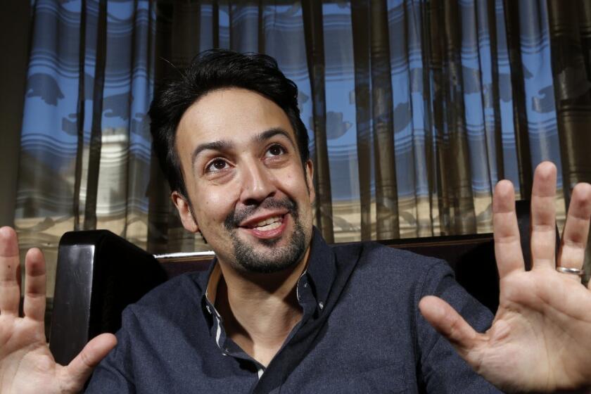 Tony and Pulitzer Prize winner Lin-Manuel Miranda sings in and wrote the songs for Disney's animated feature, "Moana."