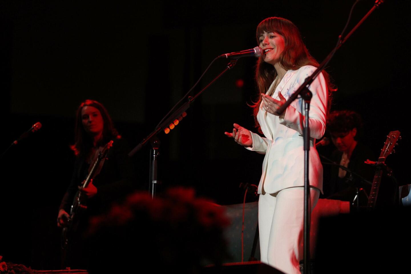 Jenny Lewis performs before Neil Young.