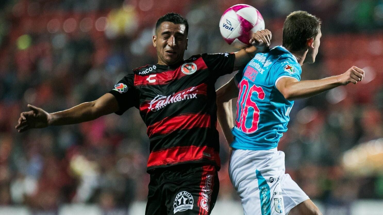 Camilo Da Silva of Queretaro before a game between Queretaro and