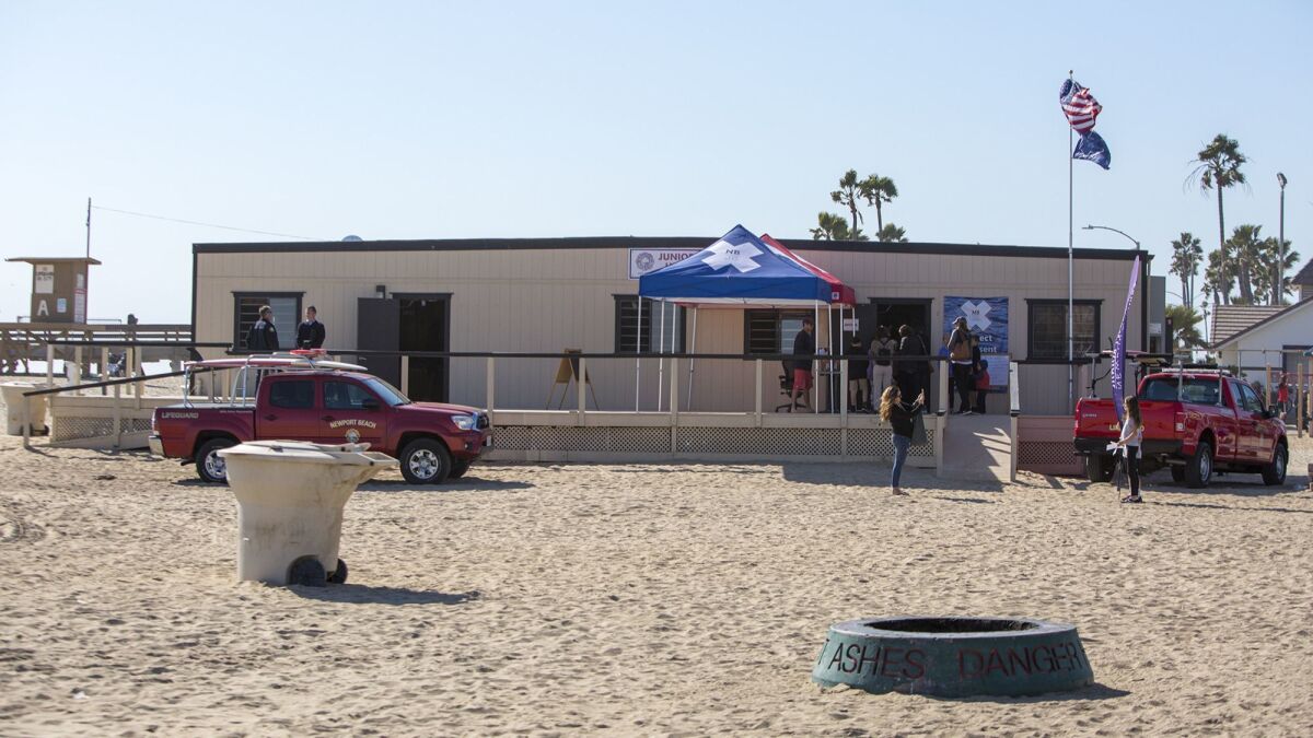 Newport Beach will put off plans for a new Junior Lifeguard program's headquarters, which is currently housed in a trailer near the Balboa Pier.