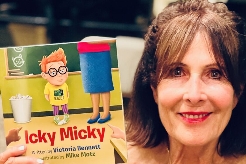 Victoria Bennett and her new book "Icky Micky"