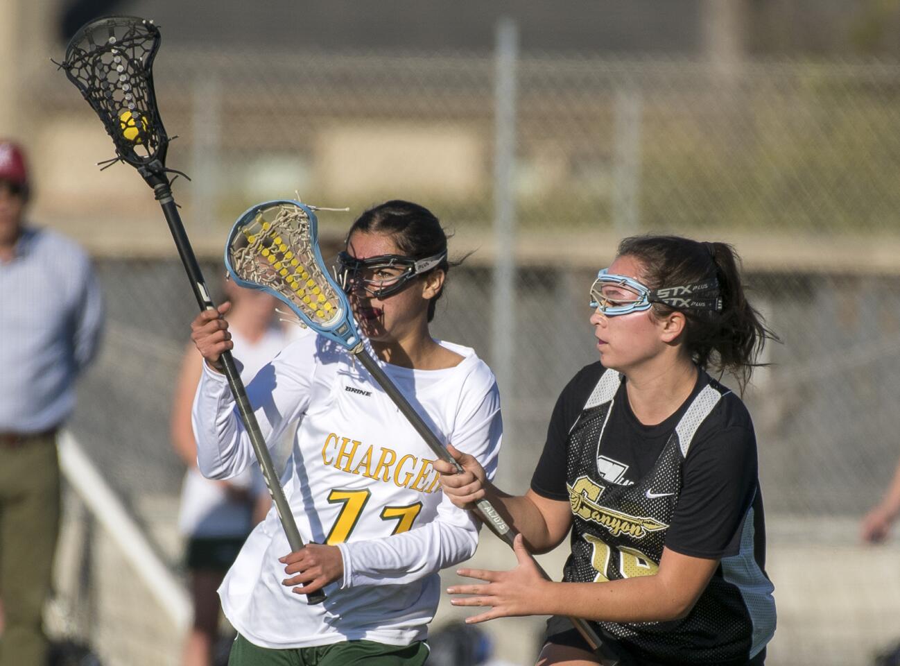 Edison vs. Canyon girls’ lacrosse game