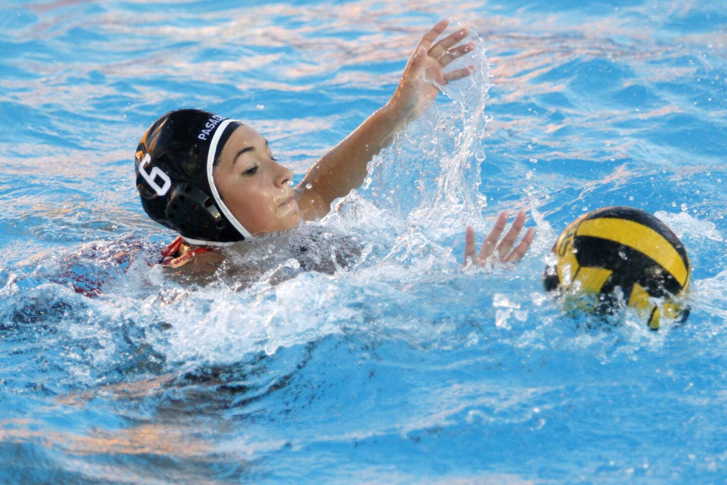 Pasadena vs. Burroughs' girls water polo