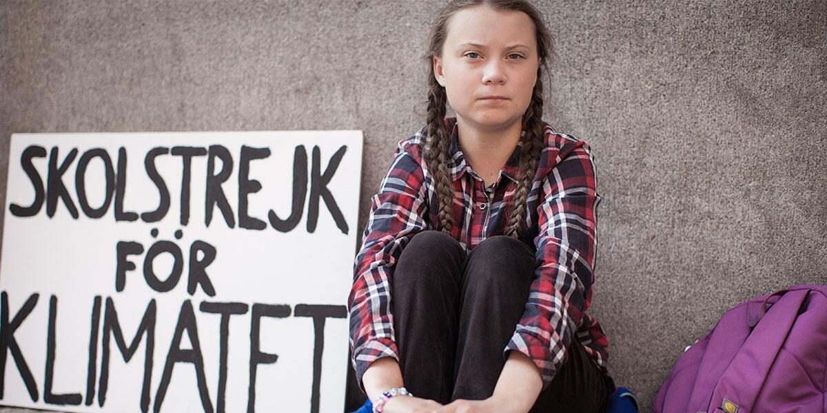 Greta Thunberg in the documentary "I Am Greta."