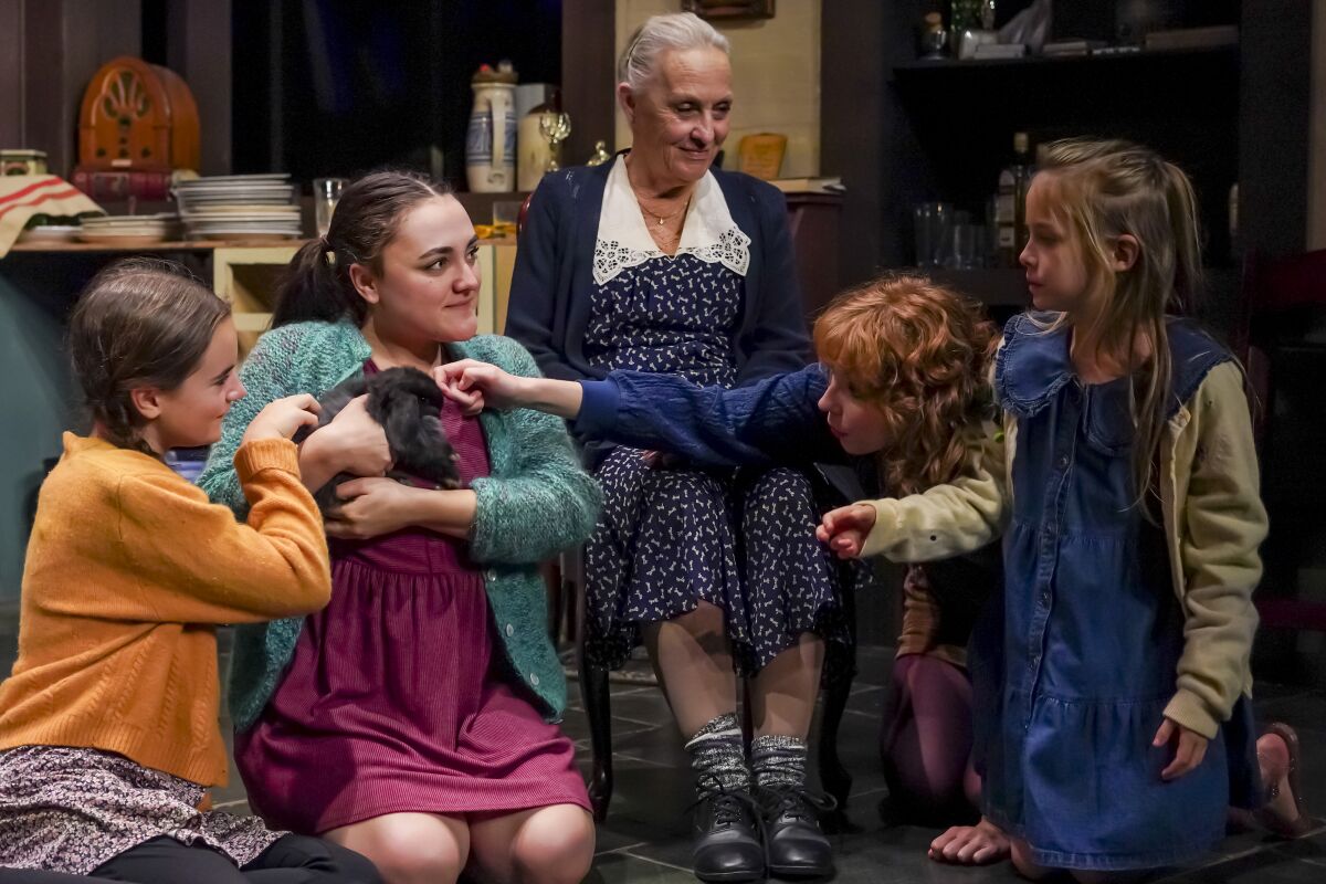 Actors in New Village Arts' "The Ferryman."