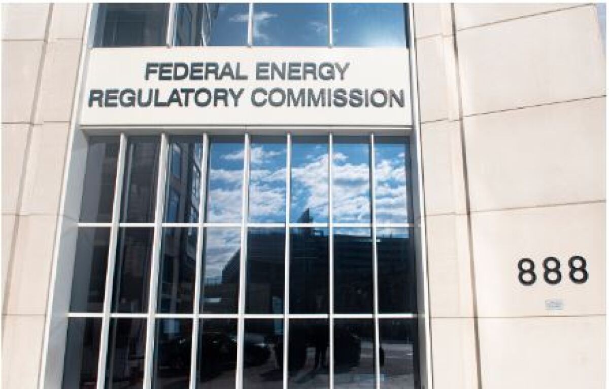 The Federal Energy Regulatory Commission building in Washington D.C.
