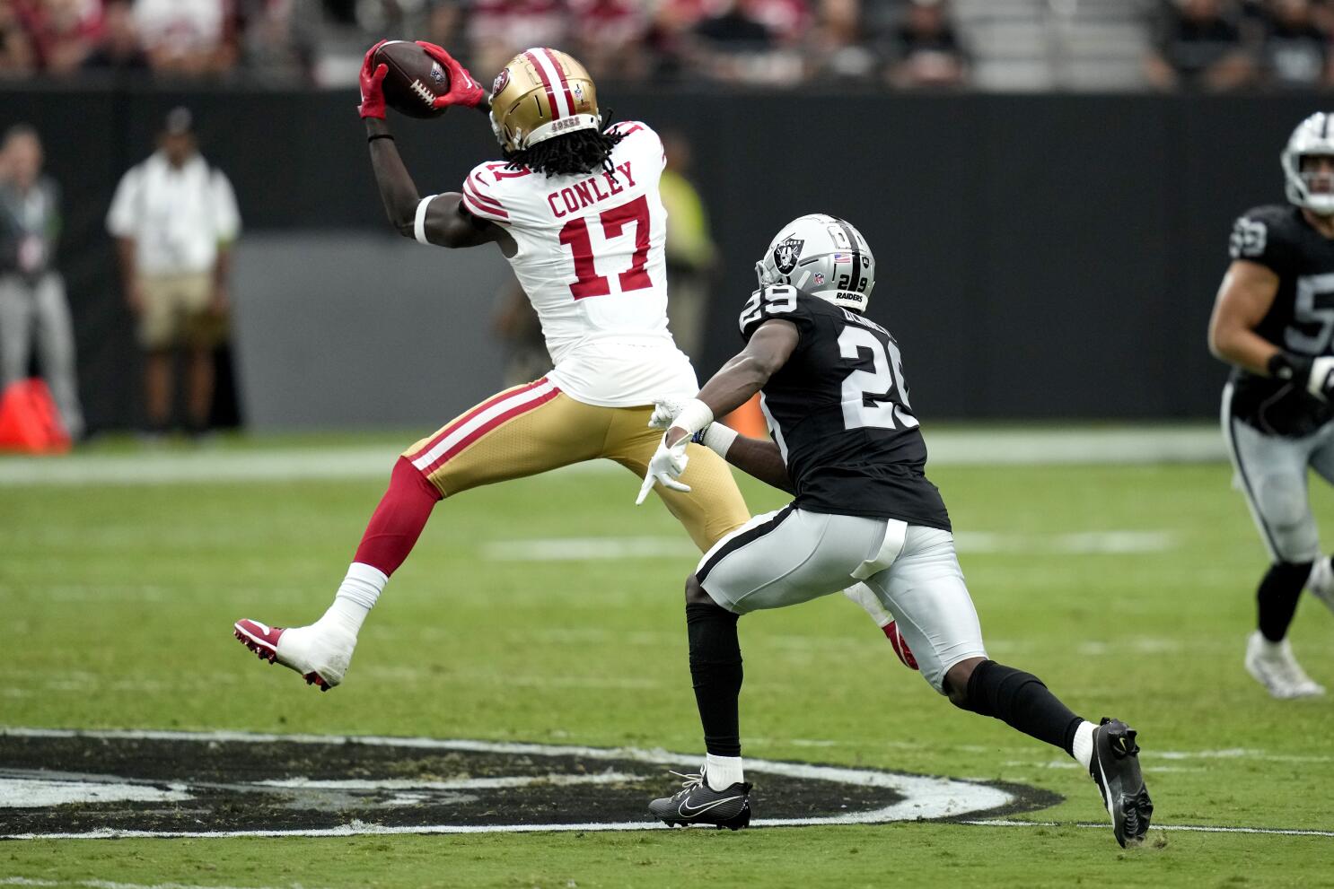 raiders vs forty niners