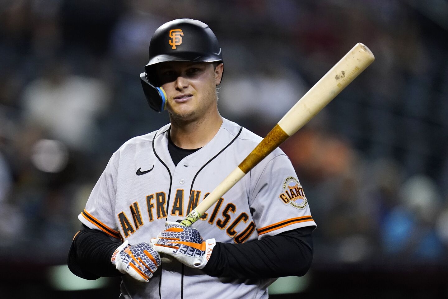 Trending: San FranciscoOF Joc Pederson (pictured) leads the team with 17 homers, followed by 2B Wilmer Flores with 16 homers. With a .816 OPS, Pederson is the lone regular with an OPS over .800. Flores and C Joey Bart both have three homers since the All-Star Break, but no regular has an OPS above .765 this half. The Giants slumping since the All-Star break include Pederson (.477 OPS), OF Mike Yastrzemski (.522 OPS) and 1B Brandon Belt (.585 OPS). In the bullpen, RHP Camilo Doval (3.00 ERA) leads the team with 14 saves in 16 chances. He has two saves since the break (3.38 ERA) and RHP Dominic Leone has one despite allowing a 9.53 ERA over his last eight appearances. RHP John Brebbia has a 2.35 ERA since the All-Star break.