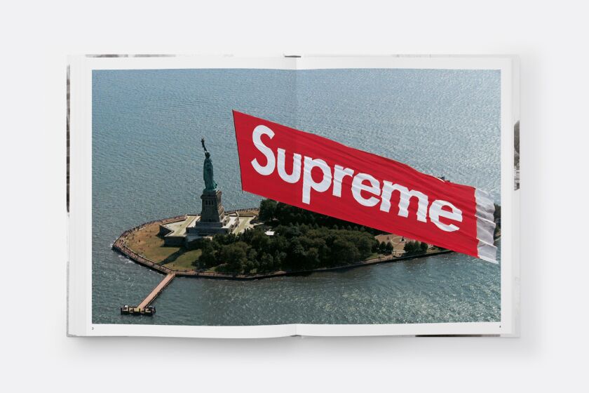 The new 2020 book, "Supreme," from Phaidon