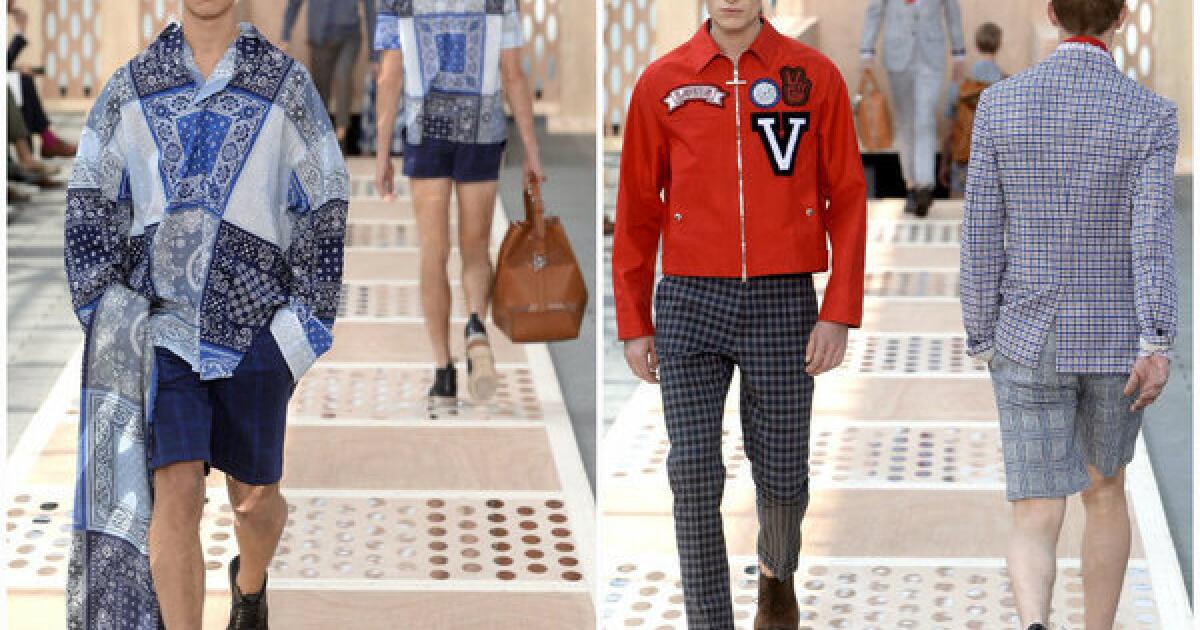 Paris men's fashion week: Louis Vuitton spring-summer 2014 - Los