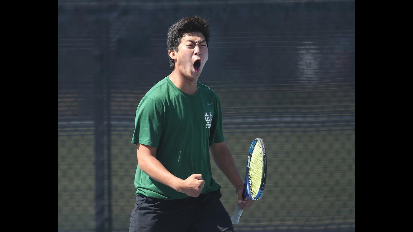 Photo Gallery: Corona del Mar vs. Mira Costa in tennis