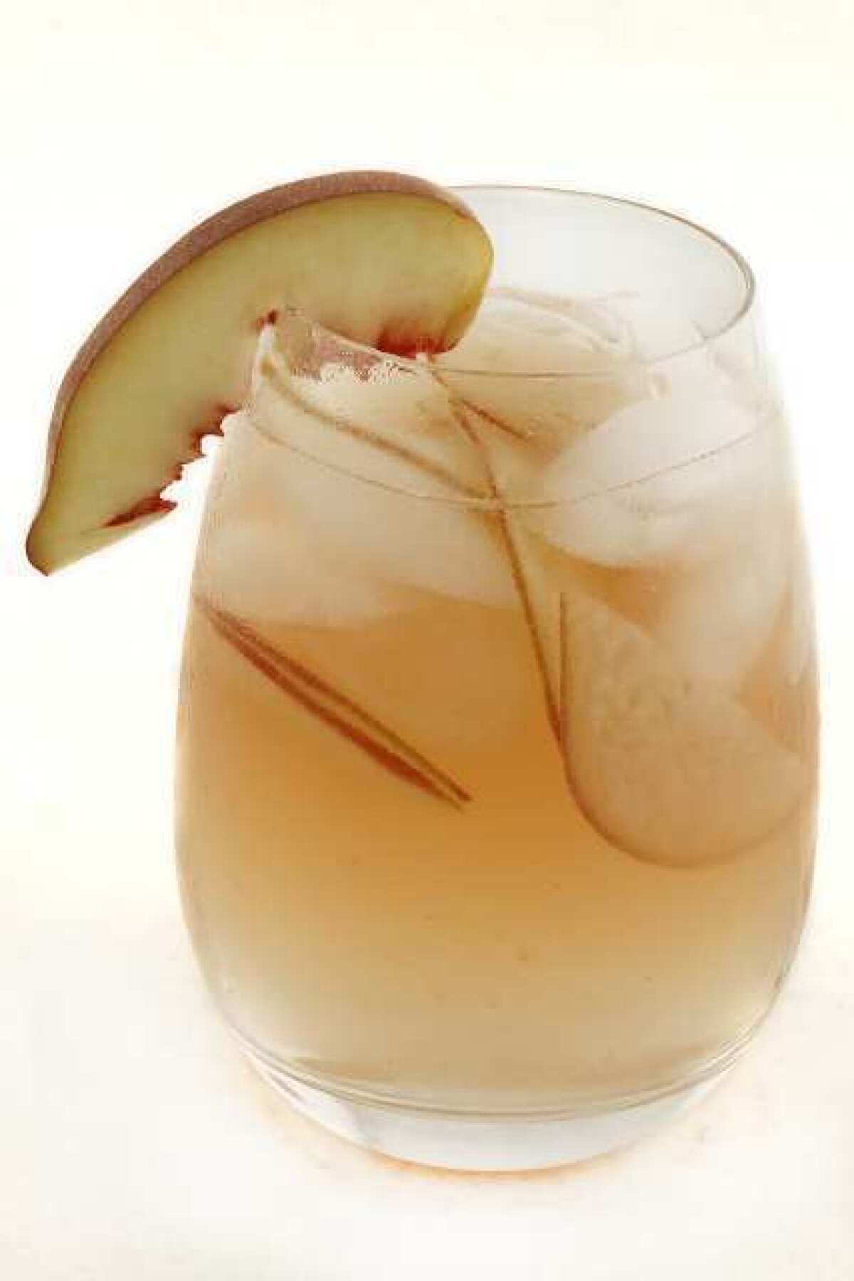 The white hot peach sangria, adapted from a recipe from Cafe del Rey in Marina del Rey.