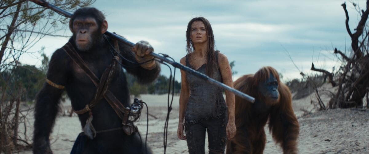 Kingdom of the Planet of the Apes' review: A smart rethink - Los Angeles Times