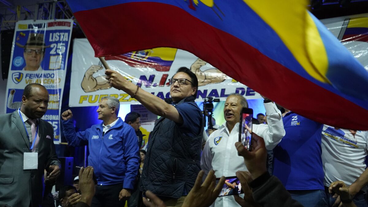 Ecuador: Anti-corruption presidential candidate assassinated - Los Angeles  Times
