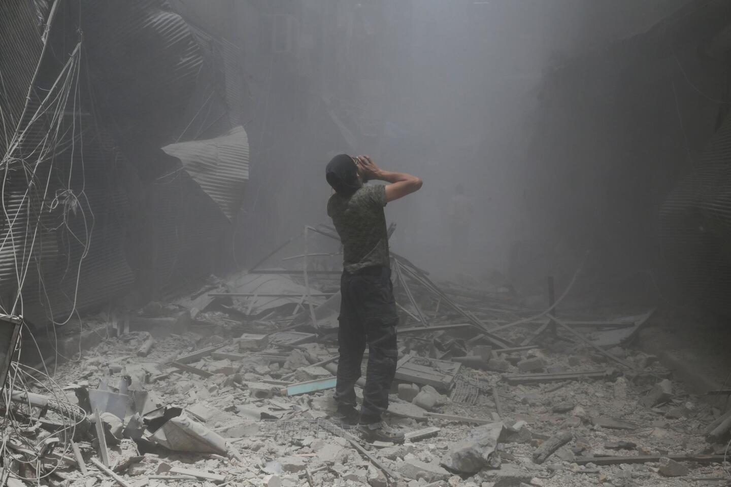 Aleppo, Syria, fighting