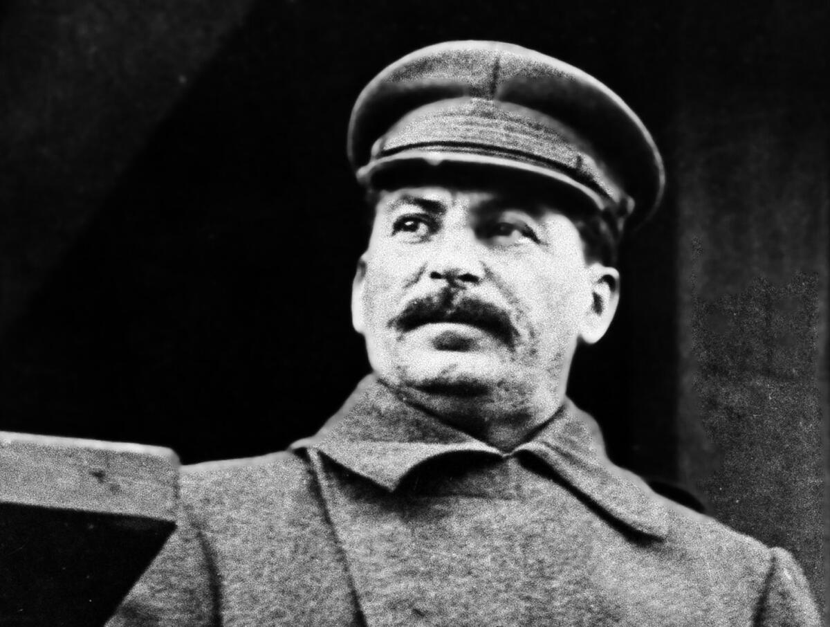 Former Russian leader Josef Stalin